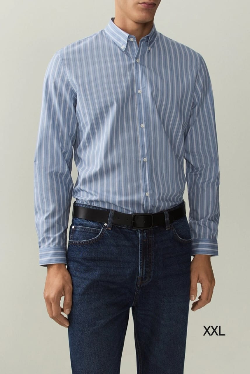 Chemise rayée