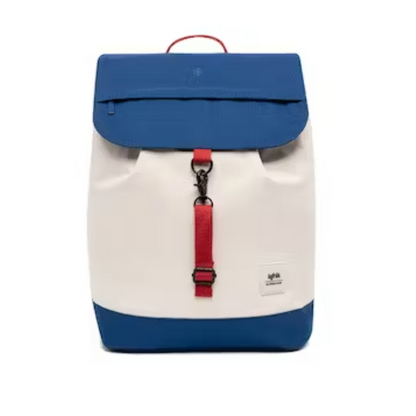 Sac à dos imperméable - Blanc et bleu