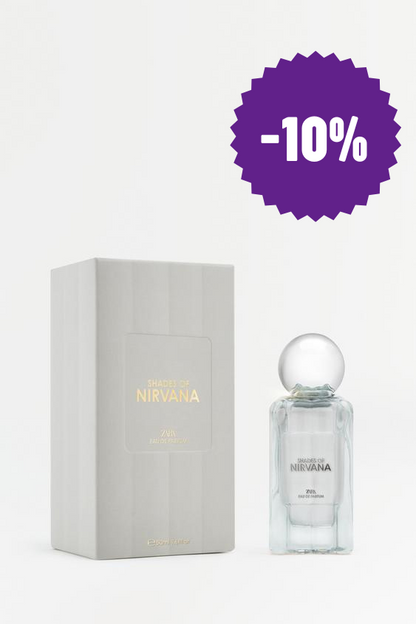 Parfum Femme ZARA - SHADES OF NIRVANA - 50 ML