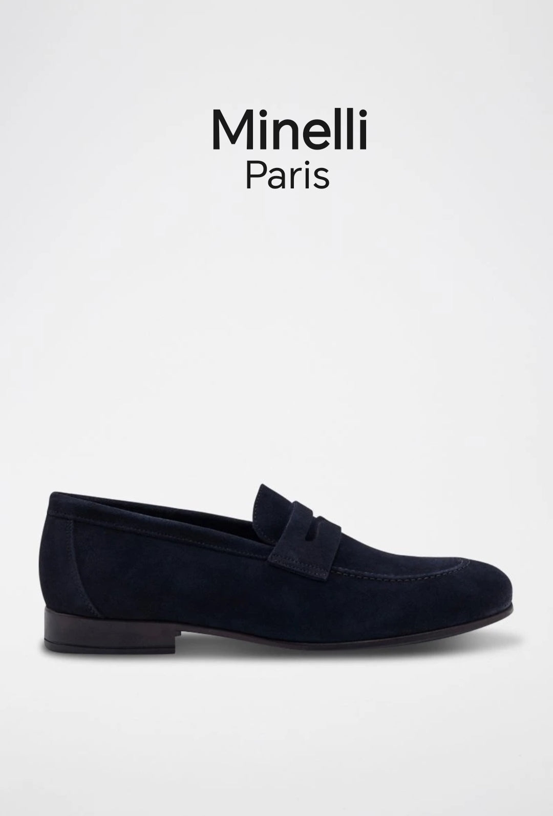 Mocassin bleu marine Minelli
