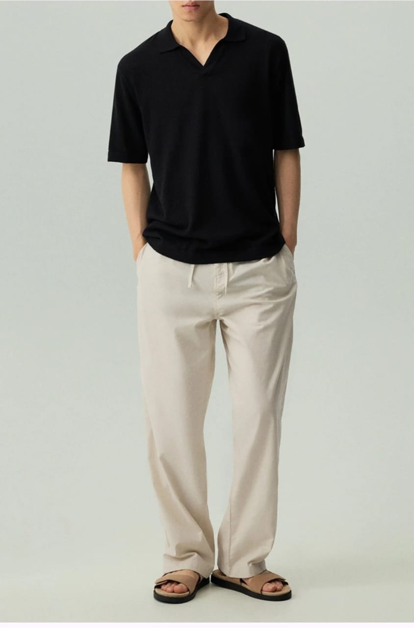 Polo en maille