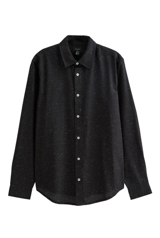 Chemise  homme New Look - Noir chiné