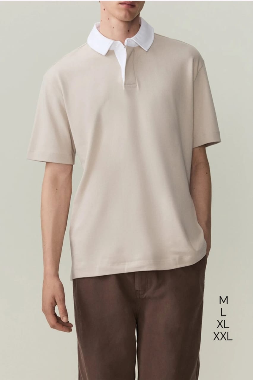 Polo bicolore