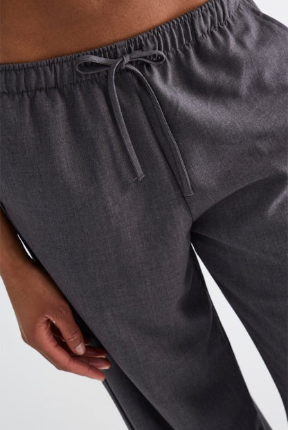 Pantalon fluide anthracite gris