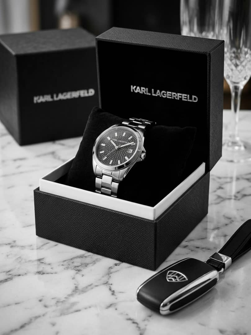 Montre KARL LAGERFELD femme  collection Round Essentials