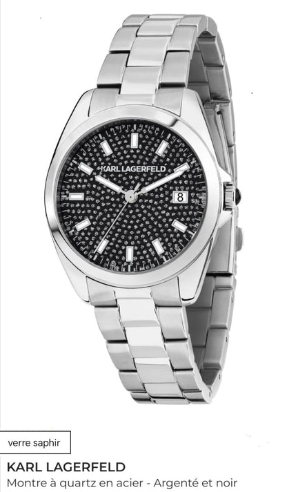 Montre KARL LAGERFELD femme  collection Round Essentials