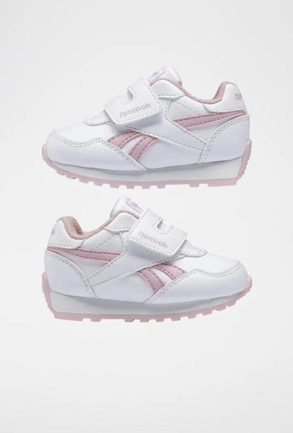 Baskets Enfant Reebok - Blanc & Rose